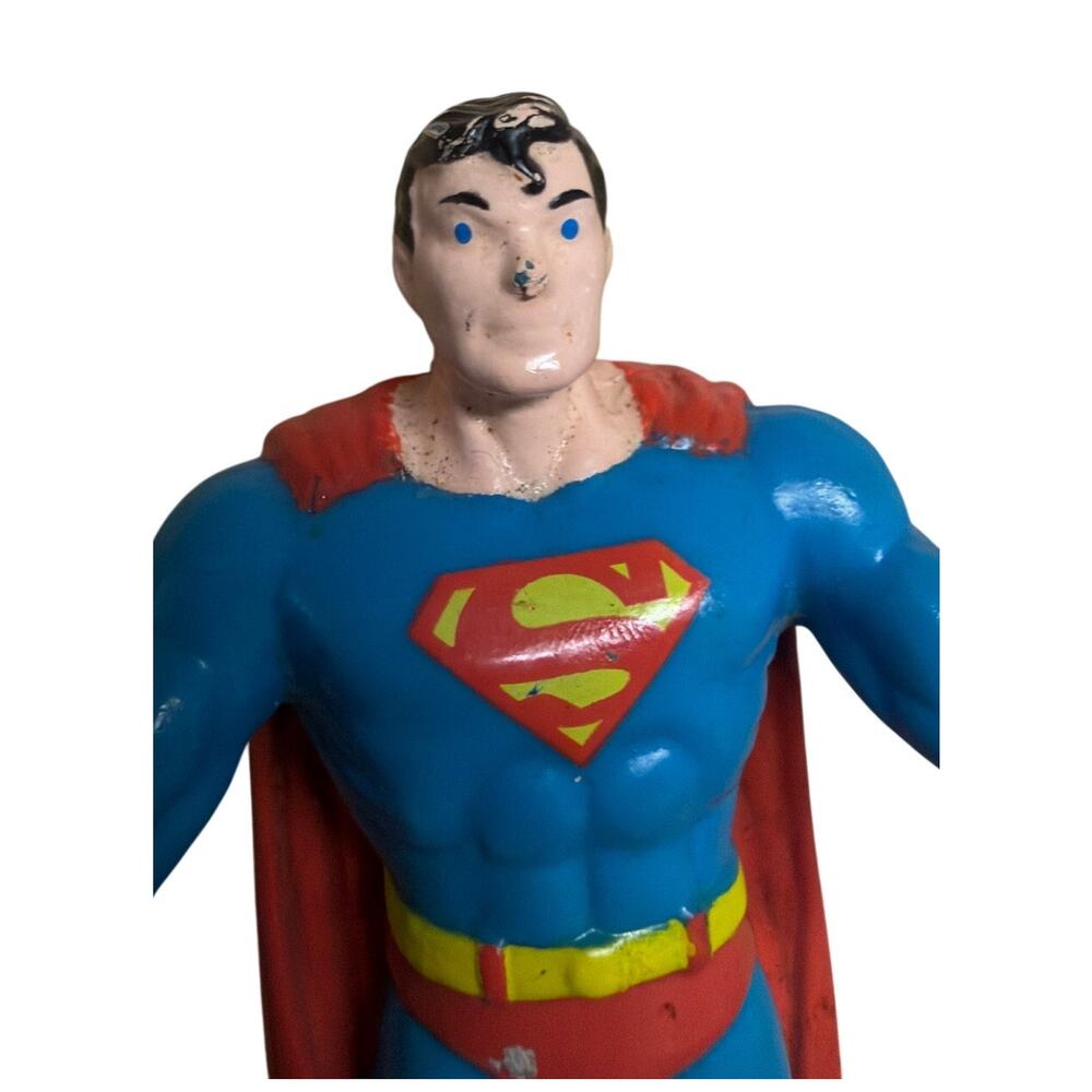 Batman Superman Figure Lot DC Comics Vintage 1996 Toy Set 3 Figures Preowned - Picture 6 of 8